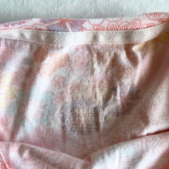 Lauren Conrad Whimsical Floral Bird Shirt - Picture 3 of 5
